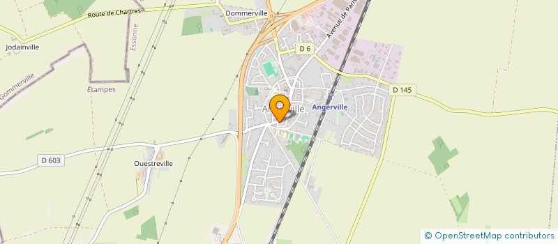 localisation de l'entreprise MONSIEUR JEAN ARTERO  ANGERVILLE
