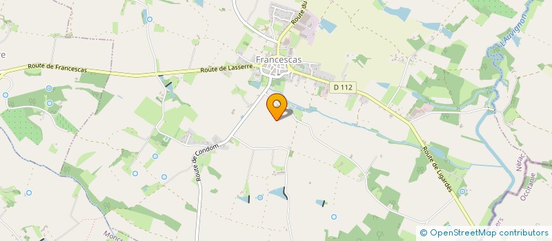 localisation de l'entreprise MONSIEUR JEAN ARTIFONI  NERAC