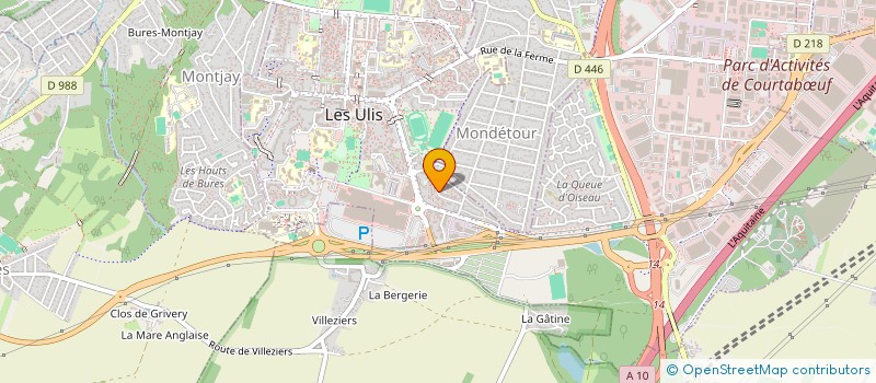 localisation de l'entreprise MONSIEUR JEAN ARTIGAUD à LES ULIS