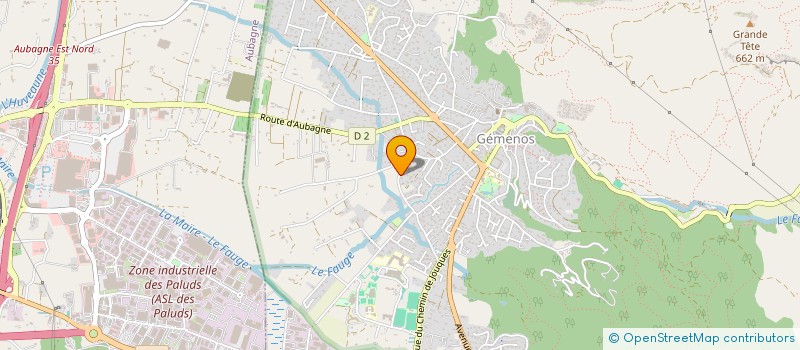 localisation de l'entreprise MONSIEUR JEAN ARVIEUX  GEMENOS