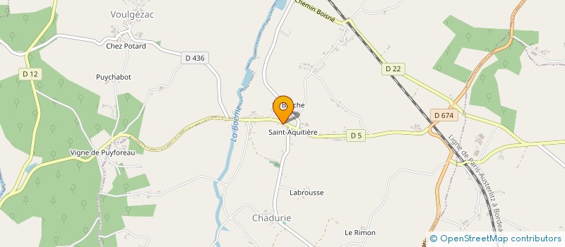 localisation de l'entreprise MONSIEUR JEAN ARVOIR à CHADURIE