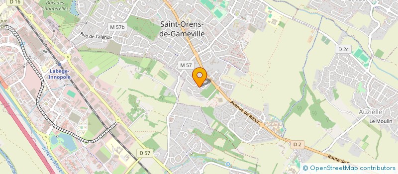 localisation de l'entreprise MONSIEUR JEAN ASSEMAT à SAINT-ORENS-DE-GAMEVILLE