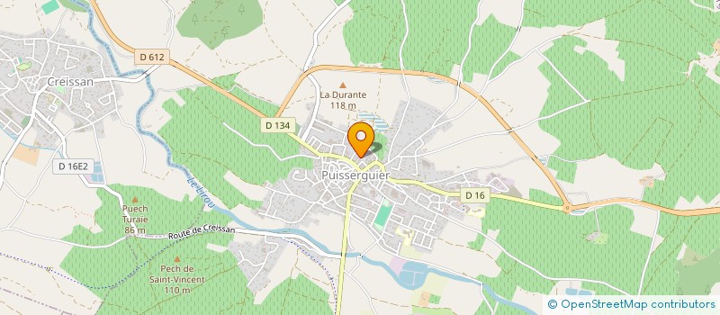 localisation de l'entreprise MONSIEUR JEAN ASSET  PUISSERGUIER