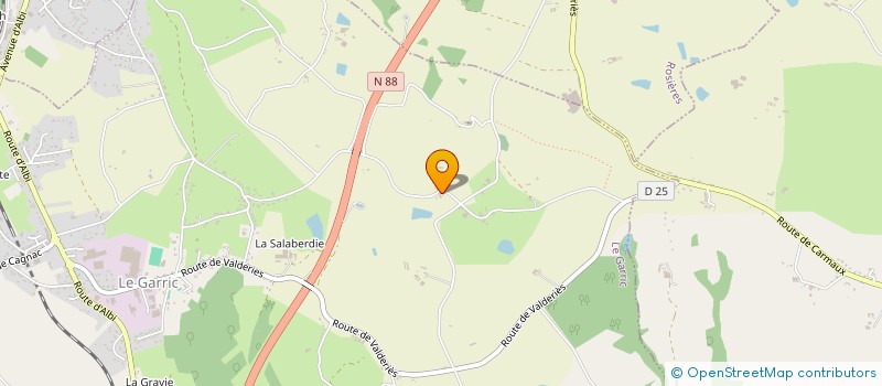 localisation de l'entreprise MONSIEUR JEAN ASSIE  LE GARRIC