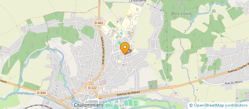localisation de l'entreprise MONSIEUR JEAN ASTIER  COULOMMIERS