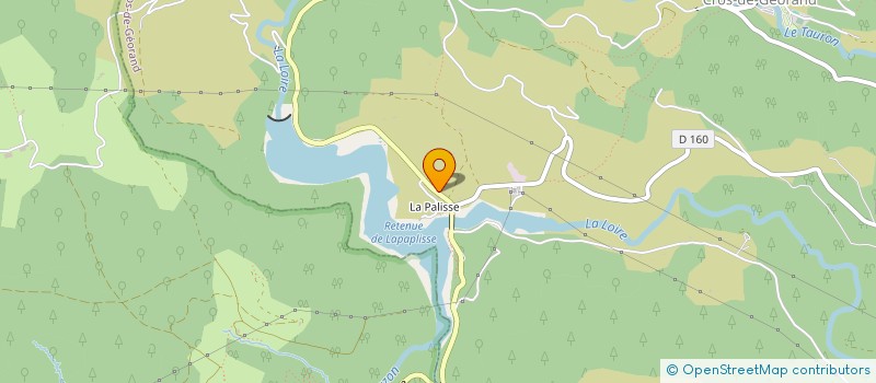 localisation de l'entreprise MONSIEUR JEAN ASTIER  MAZAN L'ABBAYE