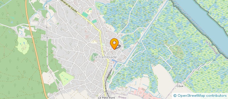 localisation de l'entreprise MONSIEUR JEAN ASTOUX  LA TREMBLADE