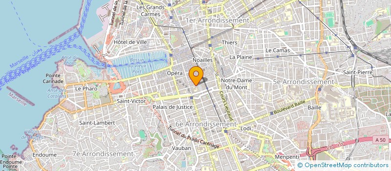 localisation de l'entreprise MONSIEUR JEAN ATTALI à MARSEILLE