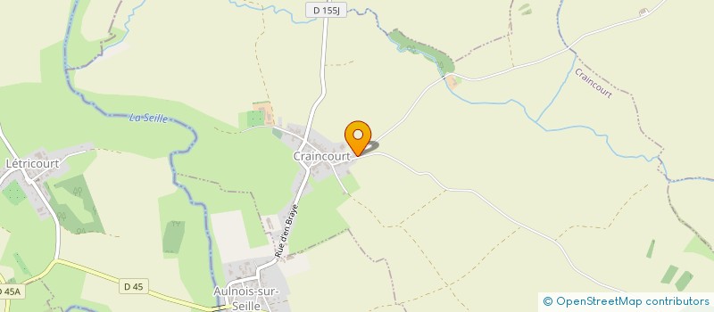 localisation de l'entreprise MONSIEUR JEAN ATTONATY  CRAINCOURT