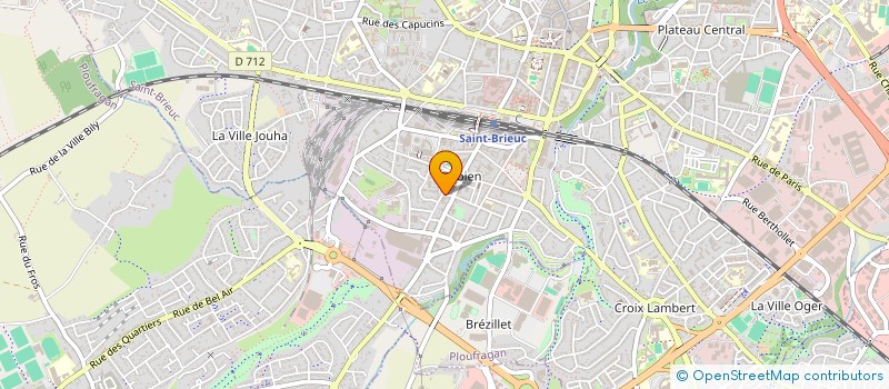 localisation de l'entreprise MONSIEUR JEAN AUBIN à SAINT-BRIEUC