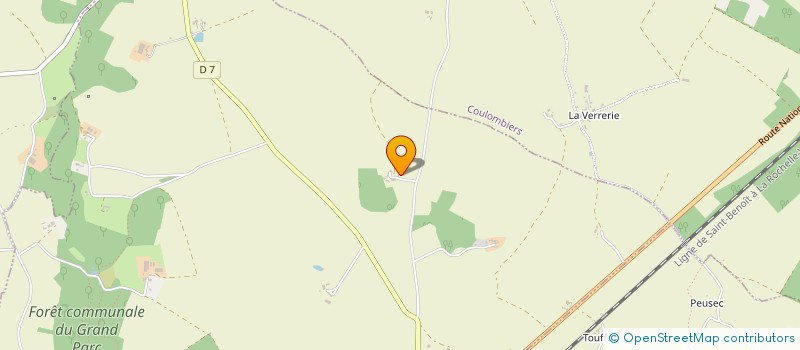 localisation de l'entreprise MONSIEUR JEAN AUCHER  CELLE-L'EVESCAULT