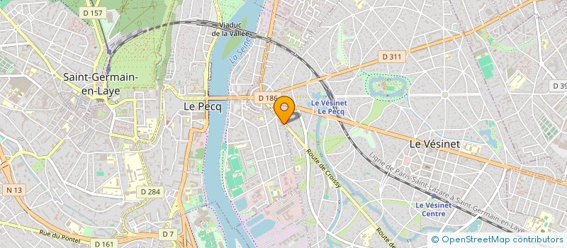 localisation de l'entreprise MONSIEUR JEAN AUDIGIE à LE PECQ