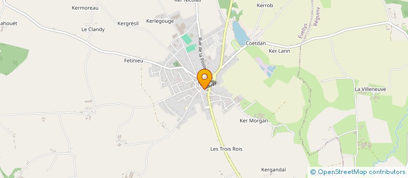 localisation de l'entreprise MONSIEUR JEAN AUDO  MOREAC