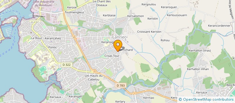 localisation de l'entreprise MONSIEUR JEAN AUDREN  CONCARNEAU