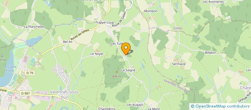 localisation de l'entreprise MONSIEUR JEAN AUGAY à VARENNES-SOUS-DUN