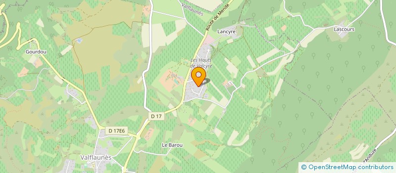 localisation de l'entreprise MONSIEUR JEAN AUGER à VALFLAUNES