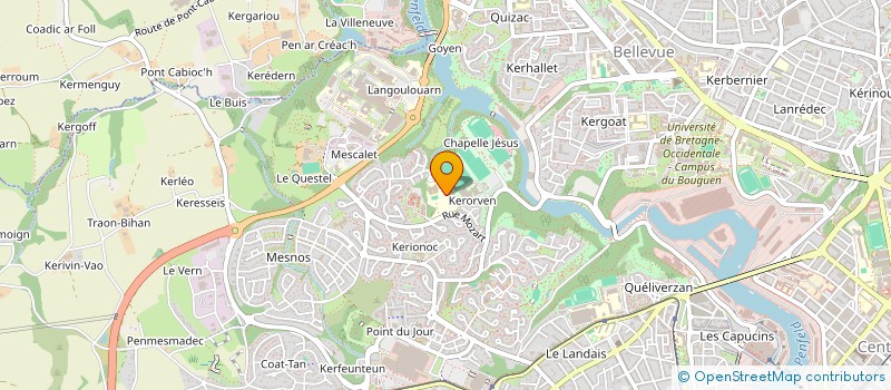 localisation de l'entreprise MONSIEUR JEAN AUGEREAU à BREST