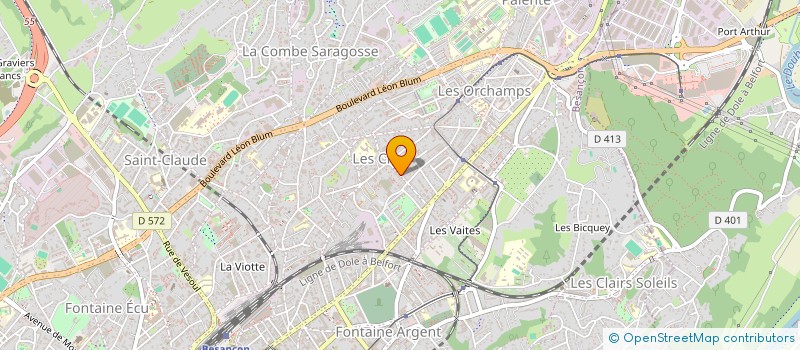 localisation de l'entreprise MONSIEUR JEAN-AUGUSTIN GUILLOT à BESANCON