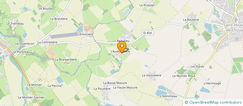 localisation de l'entreprise MONSIEUR JEAN AULANIER à GORGES