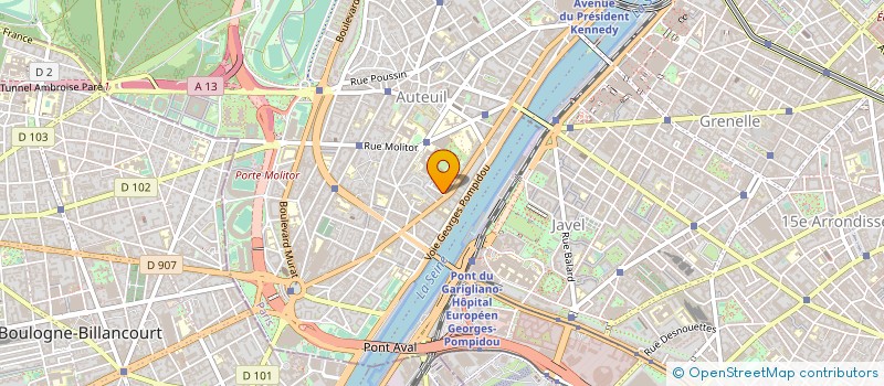 localisation de l'entreprise MONSIEUR JEAN AUPETIT  PARIS