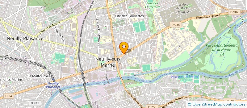 localisation de l'entreprise MONSIEUR JEAN AUREL ABLET à NEUILLY-SUR-MARNE