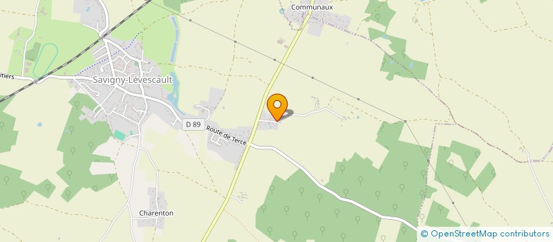 localisation de l'entreprise MONSIEUR JEAN AURIAULT  SAVIGNY-LEVESCAULT