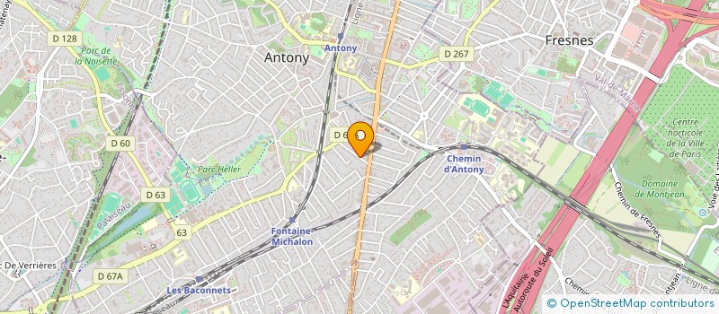 localisation de l'entreprise MONSIEUR JEAN AURIOL à ANTONY