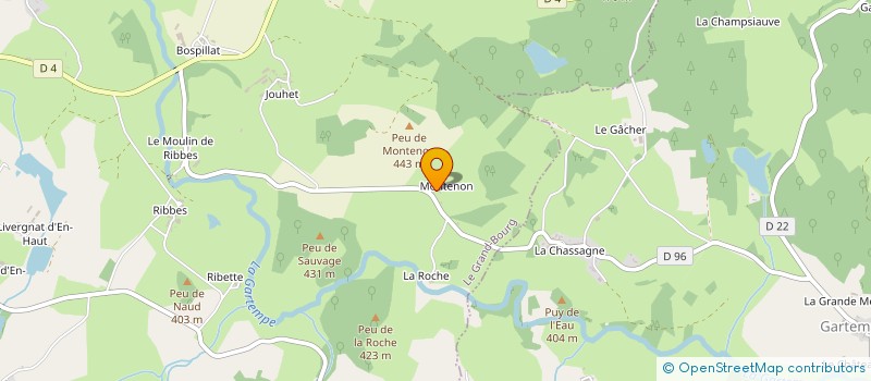localisation de l'entreprise MONSIEUR JEAN AUROUX à LE GRAND-BOURG