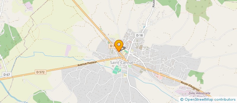 localisation de l'entreprise MONSIEUR JEAN AURRAN  SAINT-CANNAT