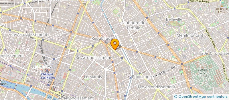 localisation de l'entreprise MONSIEUR JEAN AUSANT  PARIS