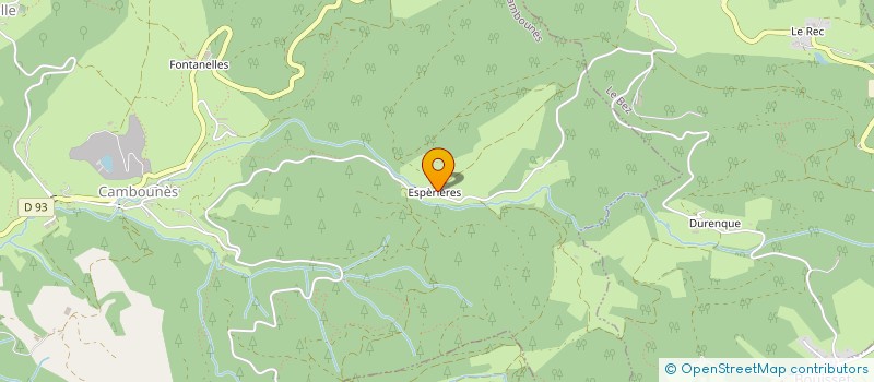 localisation de l'entreprise MONSIEUR JEAN AUSSILLOUS  CAMBOUNES