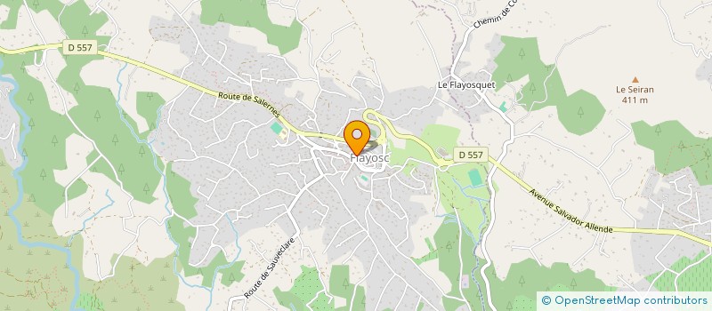 localisation de l'entreprise MONSIEUR JEAN AUSSOLEIL  FLAYOSC