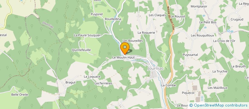 localisation de l'entreprise MONSIEUR JEAN AUTEFORT à ST-FELIX-DE-REILLAC-MORTEMART