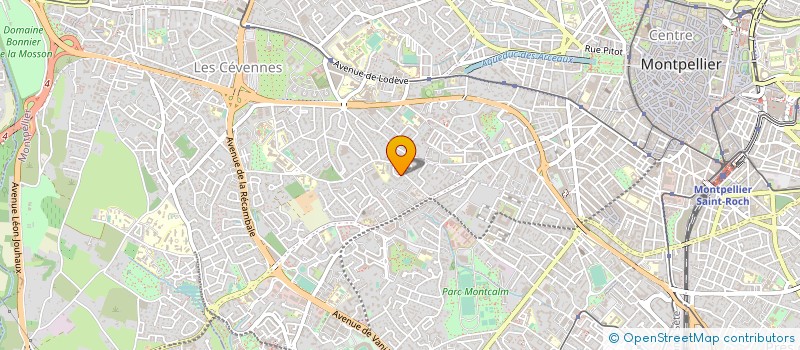 localisation de l'entreprise MONSIEUR JEAN AUTIER-CASSAGNE à MONTPELLIER