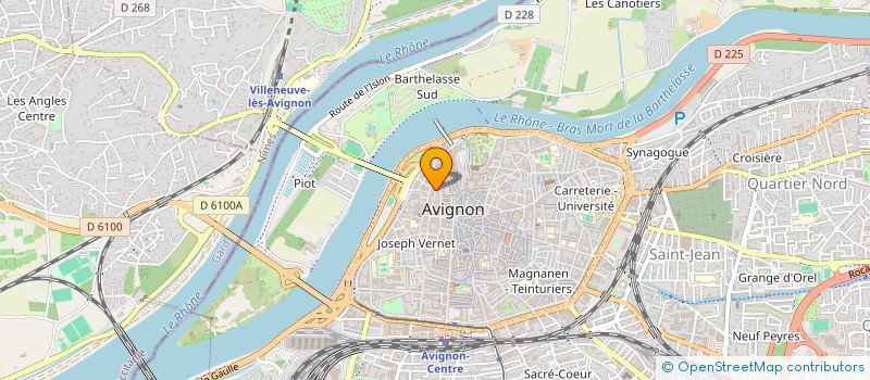 localisation de l'entreprise MONSIEUR JEAN AUTRAND à AVIGNON