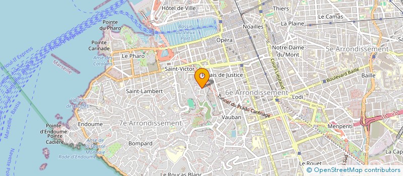localisation de l'entreprise MONSIEUR JEAN AUZENDE à MARSEILLE