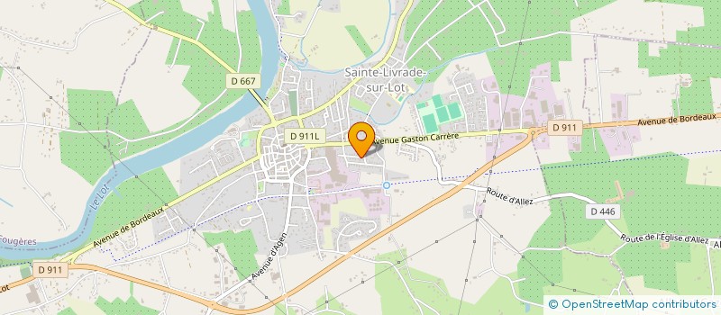 localisation de l'entreprise MONSIEUR JEAN AVIGNON à SAINTE-LIVRADE-SUR-LOT
