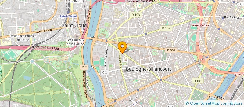 localisation de l'entreprise MONSIEUR JEAN AVRIL à BOULOGNE-BILLANCOURT