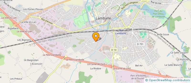localisation de l'entreprise MONSIEUR JEAN AVRIL à LAMBALLE-ARMOR
