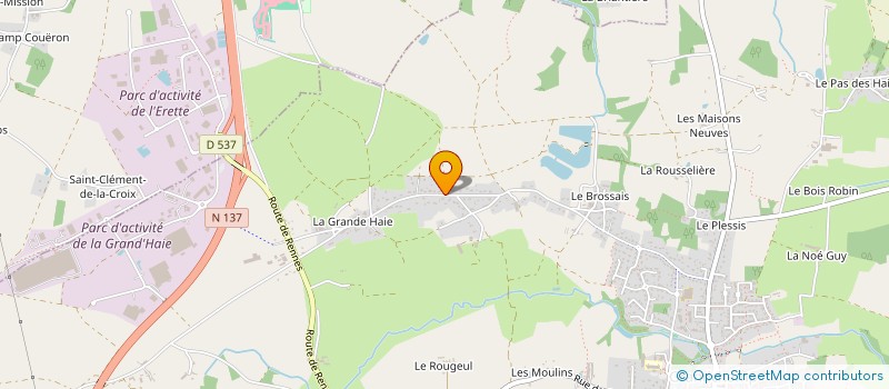 localisation de l'entreprise MONSIEUR JEAN AVRIL à GRANDCHAMP-DES-FONTAINES