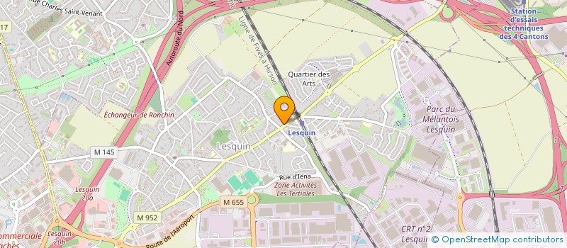 localisation de l'entreprise MONSIEUR JEAN AVRILLON à LESQUIN