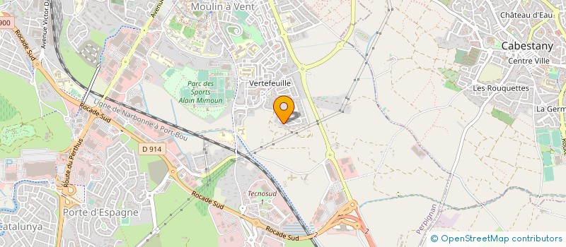 localisation de l'entreprise MONSIEUR JEAN AXELOS  PERPIGNAN