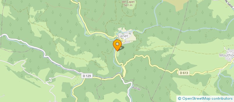 localisation de l'entreprise MONSIEUR JEAN AY  LANET