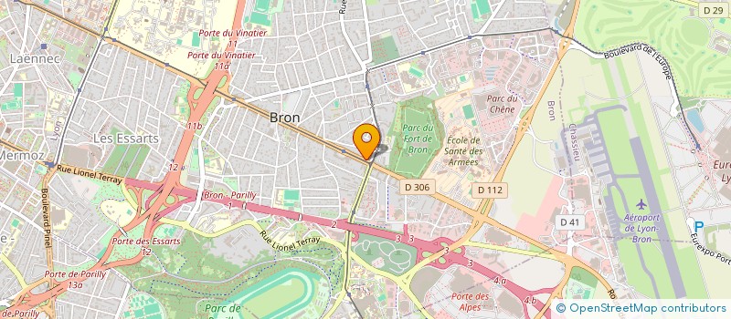 localisation de l'entreprise MONSIEUR JEAN AYEL  BRON