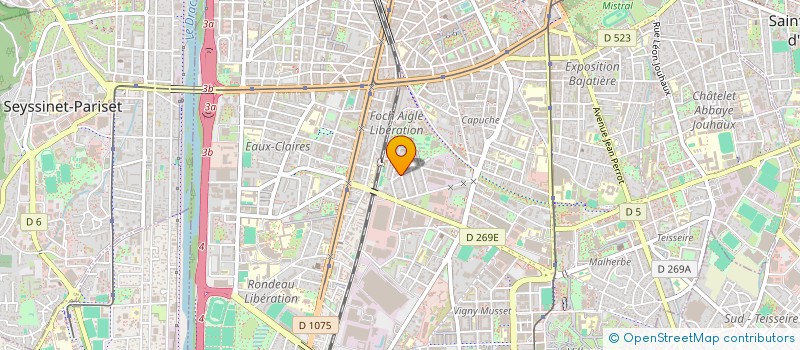 localisation de l'entreprise MONSIEUR JEAN AYMONIER à GRENOBLE