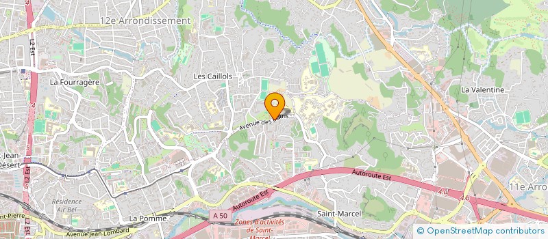 localisation de l'entreprise MONSIEUR JEAN AYROULET à MARSEILLE