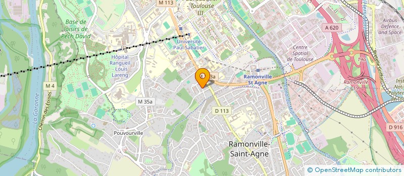 localisation de l'entreprise MONSIEUR JEAN AZAIS à TOULOUSE