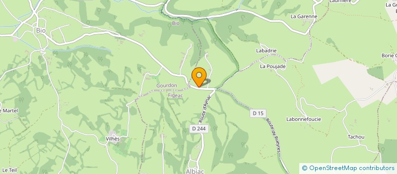 localisation de l'entreprise MONSIEUR JEAN AZEMAR  ALBIAC