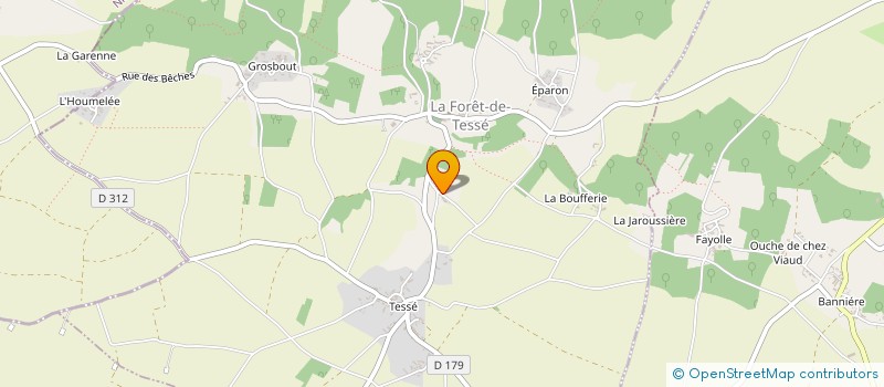 localisation de l'entreprise MONSIEUR JEAN BABEAU  COURCOME