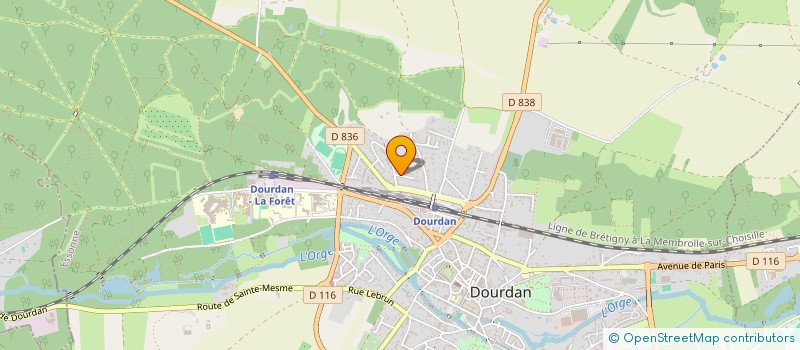 localisation de l'entreprise MONSIEUR JEAN BABIN à DOURDAN
